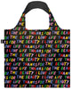 ARTIST  Collection /GLITTERPOWER  /Love Life Black   Recycled Bag/LL.BLK