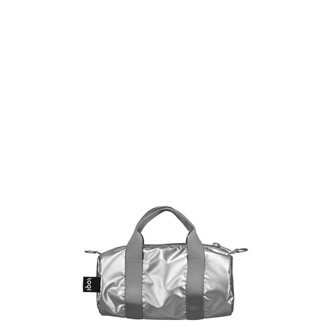 METALLIC Collection/  SMALL WEEKENDER /Metallic Silver/WE.MM.SS